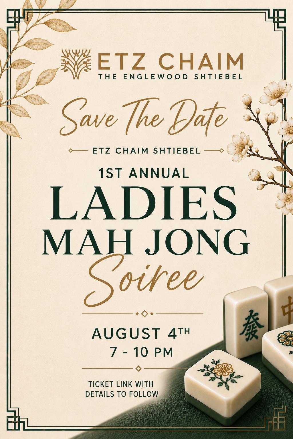 1st Annual Ladies Mahjong Event